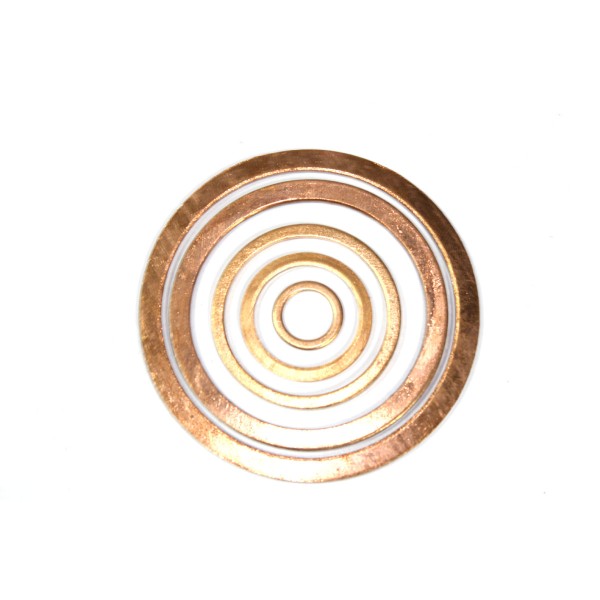 Duokon 110 pcs Mixed Size Copper Washer Assortment Flat Ring Oil Brake Line Seal 