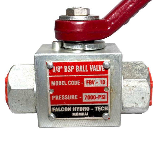 2 WAY Hydraulic High Pressure Ball Valve shut off lever valve crankeVARIOUS SIZE 