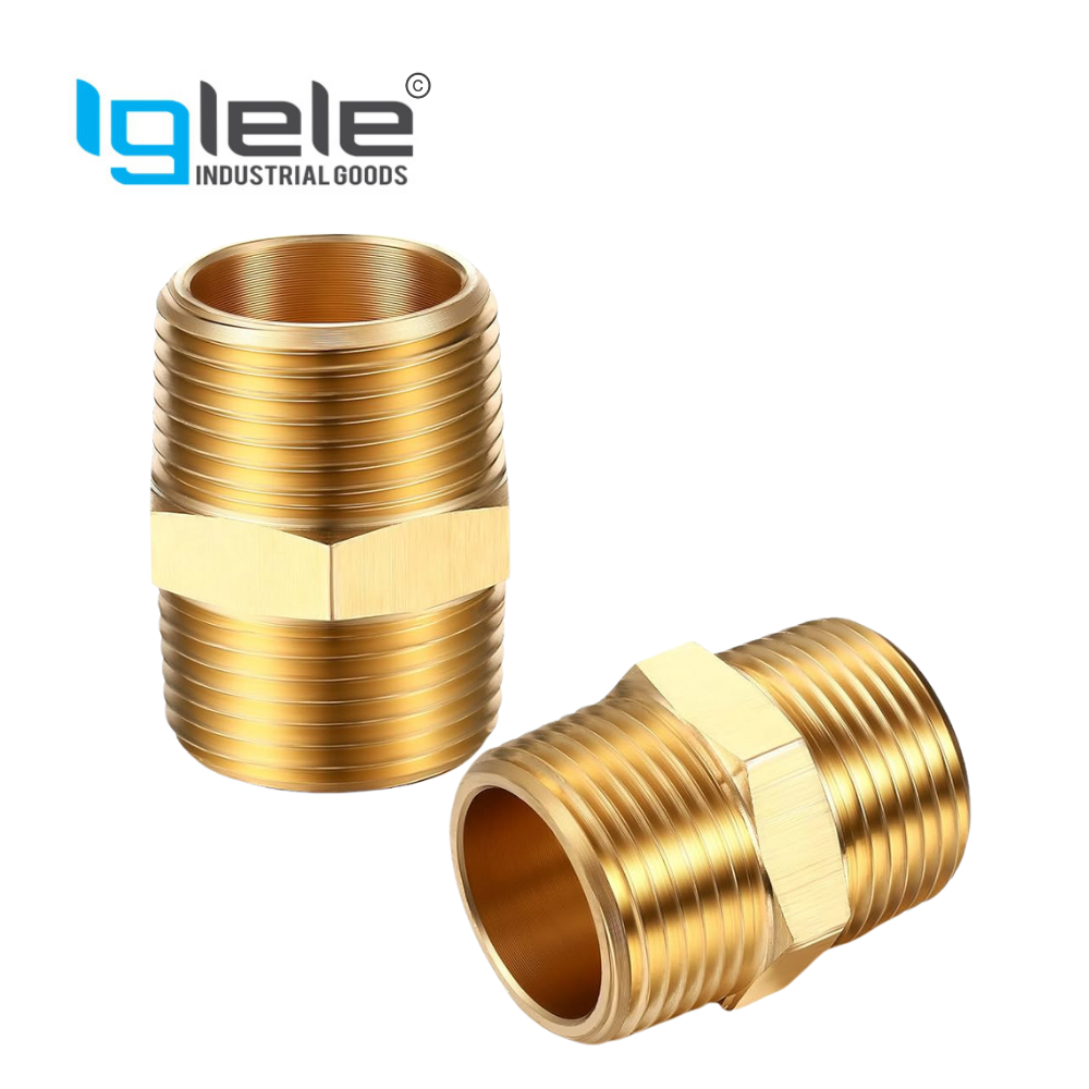 Brass Hex Adapter NPT X BSP