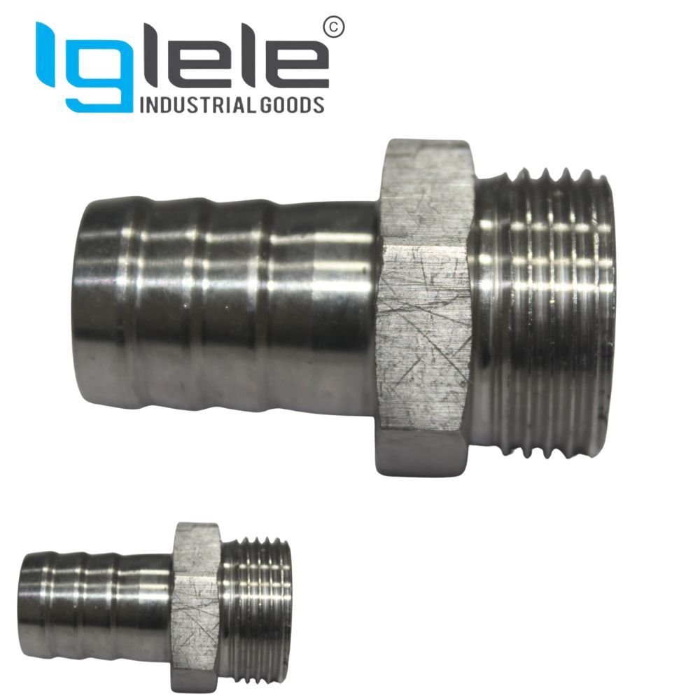 MS Hose Nipple Hex hydraulic - Image 2