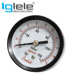 Pressure Gauge 50MM Dial Back Connection 1/4 BSP