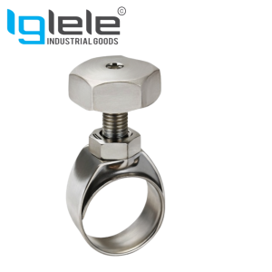 IGLELE SS316 Knob Type Hose Clip