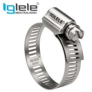 IGLELE Jolly  SS304 Worm Drive Hose Clip