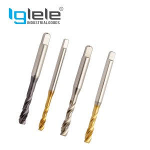 IT HSS Hand And Short Taps (Fine Pitch)-Non Serial IS 6175:1992: (TIN COATING) (PART II) SPIRAL FLUTES