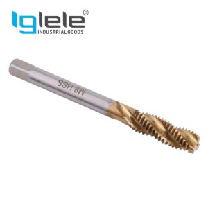 IT HSS Hand And Short Taps (Coarse Pitch)-Non Serial IS 6175:1992: (BRIGHT FINISH) (PART II) SPIRAL POINT