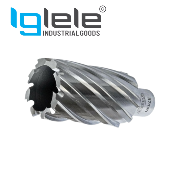 Broachcutter TCT Annular Cutter - 75 Mm Weldon Shank 19.05mm for Ø up to 60mm & 31.75mm for Ø > 61mm