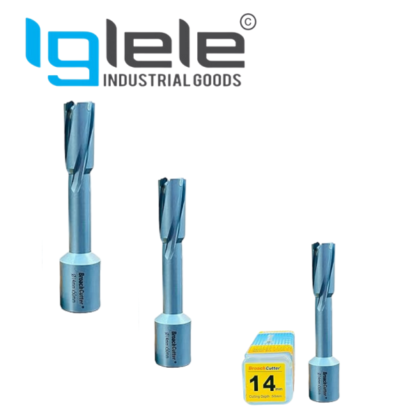 Broachcutter TCT Annular Cutter Weldon Shank -55 mm Weldon Shank 19.05mm for Ø up to 60mm & 31.75mm for Ø > 61mm - Image 3