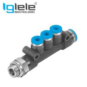 Janatics multi-distributor male pneumatic fitting