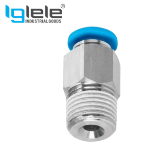 Janatics PU Male Straight Connector