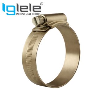 JOLLY MS Worm Drive Hose Clamps – Zinc Plated Carbon Steel, Industrial Grade