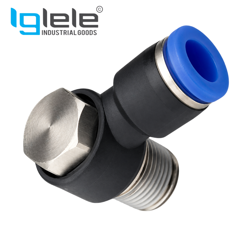 SKU-PFBEC_Pneumatic-Banjo-Elbow-Connector-Air-Fitting