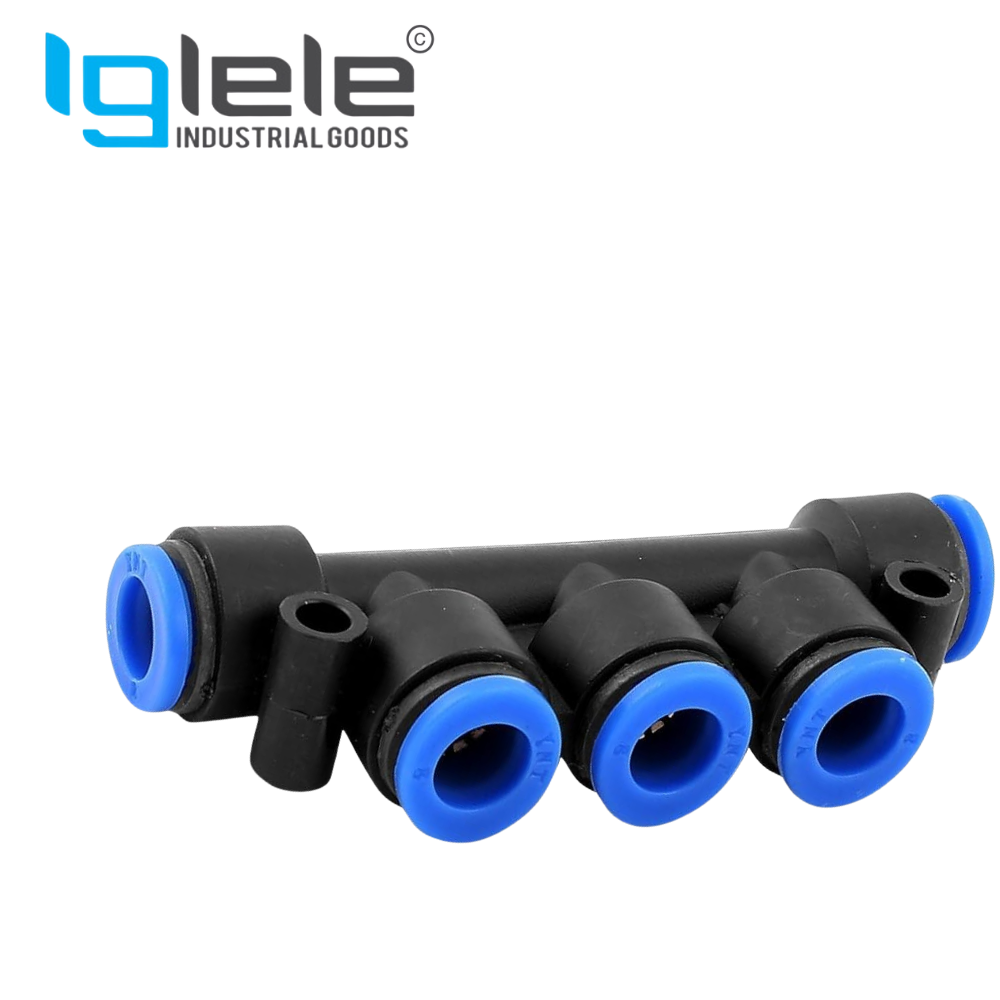 SKU-PTBU_Pneumatic-Triple-Branch-Union-Air-Hose-Connector