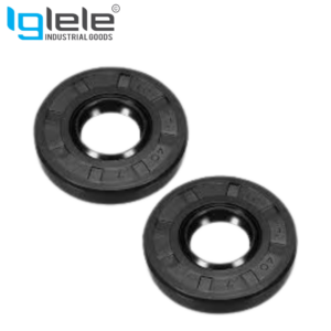 Iglele High Temperature Food Grade Silicone Rubber Rotary Shaft Oil Seals 8mm to 15mm ID