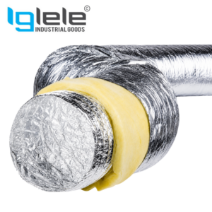 Aluminium Thermally Insulated Foil Hose (ALLIL) (7.5 Mtrs Length)