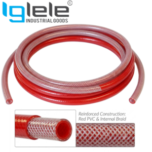 SKU-CBRED_Red-PVC-Braided-Hose-–-Flexible-Reinforced-Water-Air-Hose-Per-Meter-