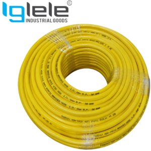 Yellow PVC Braided Hose – Flexible Reinforced Water & Air Hose (Per Meter)