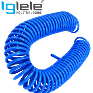 PHOENIX Polyurethane (PU) Coiled Pneumatic Air Tube – Heavy Duty Flexible Air Hose (15 Meter)