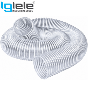 Transparent PVC Duct Hose – Heavy Duty Flexible Air, Dust & Fume Extraction Hose (Per Meter)