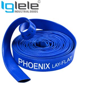 PVC Lay Flat Hose – Heavy Duty Flexible Water Discharge, Irrigation & Dewatering Hose (Per Meter)