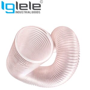 PU Duct Hose with Copper Wire (Eco) – Flexible Industrial Air & Dust Hose (15 Meter Roll)