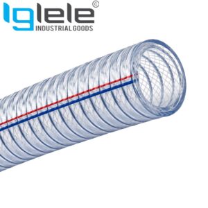 FLOWTECH PVC Spring Suction Hose – Heavy Duty Flexible Water Suction & Delivery Hose (Per Meter)