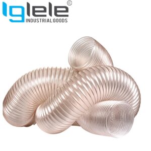 PU Duct Hose with Copper Wire (Eco) – Flexible Dust Collection & Ventilation Hose (15 Meter Roll)