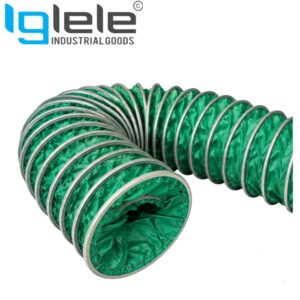 High Temperature Silicone Clip Hose 180°C – Flexible Hot Air & Ventilation Hose (Per Meter)