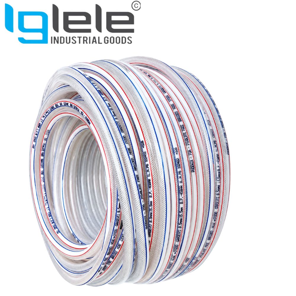 Food Grade PVC Nylon Braided Hose – FDA Flexible Beverage & Water Transfer Hose (Per Meter) - Image 3