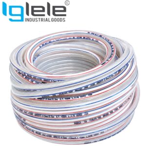 Food Grade PVC Nylon Braided Hose – FDA Flexible Beverage & Water Transfer Hose (Per Meter)