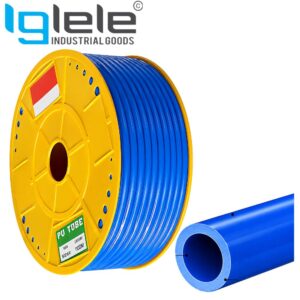 Blue Polyurethane (PU) Pneumatic Air Tube – Flexible Industrial Air Hose PU Tubes (Per Meter)