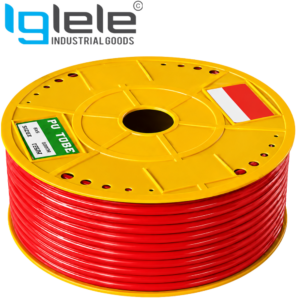 Red Polyurethane (PU) Pneumatic Air Tube – Flexible Industrial Air Hose PU Tubes (Per Meter)
