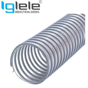 Anti-Static PU Duct Hose with PVC Wire Reinforcement (25 Meter Roll)