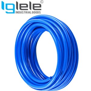 FLOWTECH Blue Polyurethane Pneumatic Tube – Flexible Industrial Air Hose Pu Tube  (Per Meter)