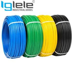 PVC Sleeving – Flexible Electrical Wire Insulation Sleeve (Blue, Red, Yellow & Green) (100 Meter Roll)