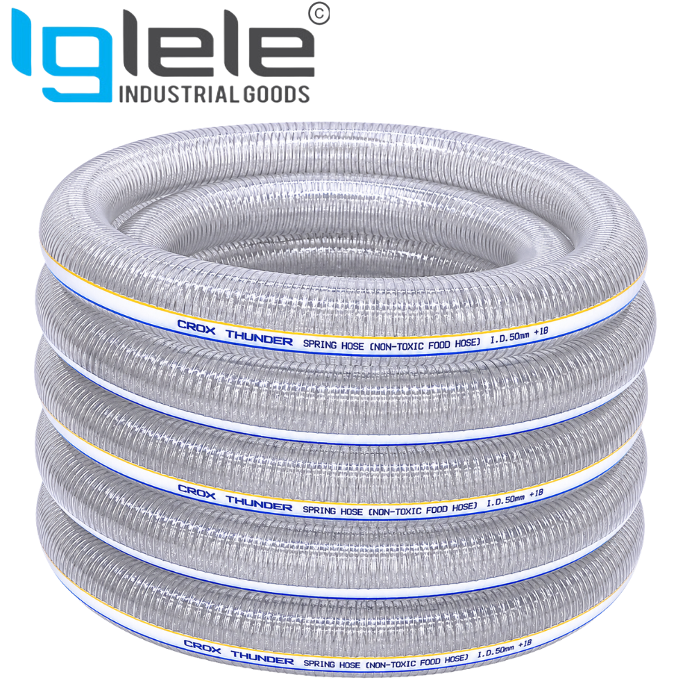 CROX PVC Steel Wire Braided Thunder Hose – Heavy Duty Suction & Delivery Hose - Image 3