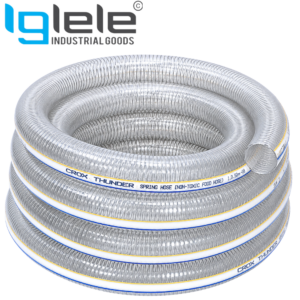 CROX PVC Steel Wire Braided Thunder Hose – Heavy Duty Suction & Delivery Hose