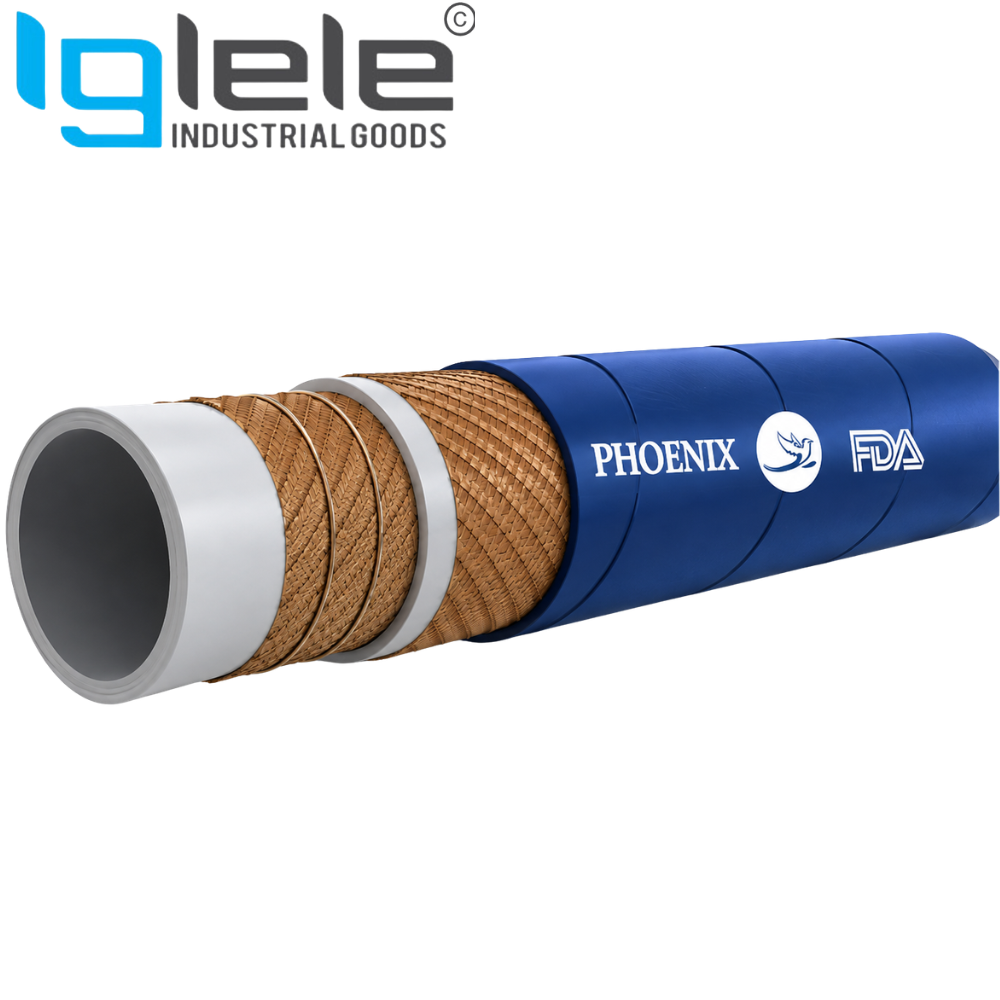 UHMWPE Chemical & Food Grade Hose – Heavy Duty Flexible Suction & Delivery Hose (Per Meter) - Image 3