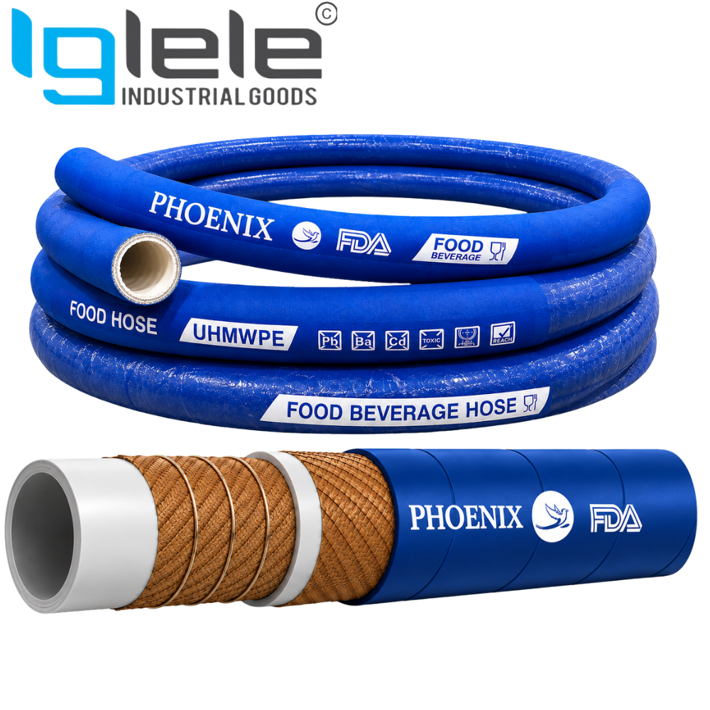 UHMWPE Chemical & Food Grade Hose – Heavy Duty Flexible Suction & Delivery Hose (Per Meter) - Image 2