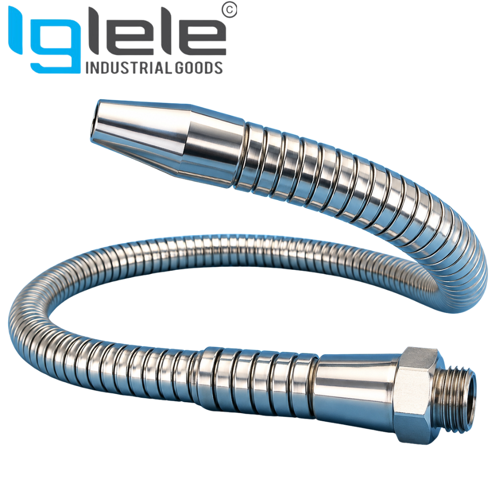 Flexible Metal Coolant Pipe – Adjustable Machine Tool Coolant Line (Per Piece) - Image 3