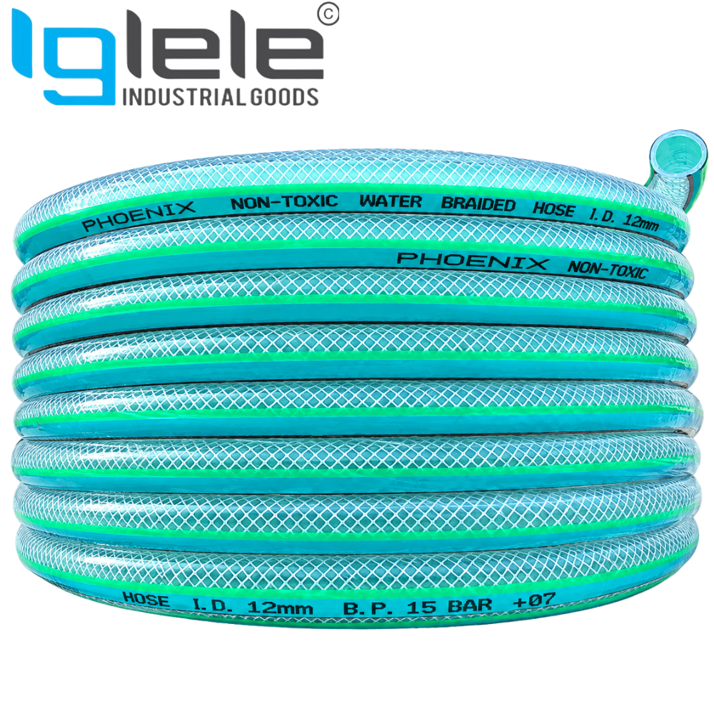 PVC Water Braided Hose – Heavy Duty Reinforced Water Hose - Image 3