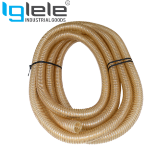 Extra Heavy Duty PU Duct Hose with Copper Wire – Abrasion Resistant Vacuum Hose (20 Meter Roll)